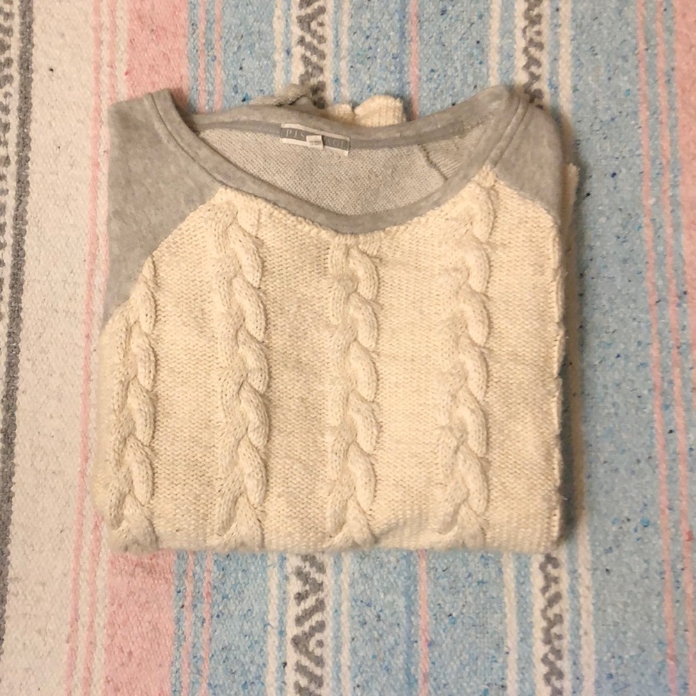 PJ Salvage Knit Sweatshirt